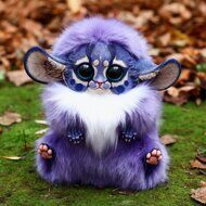 Inari Fox: Purple-blue shaman